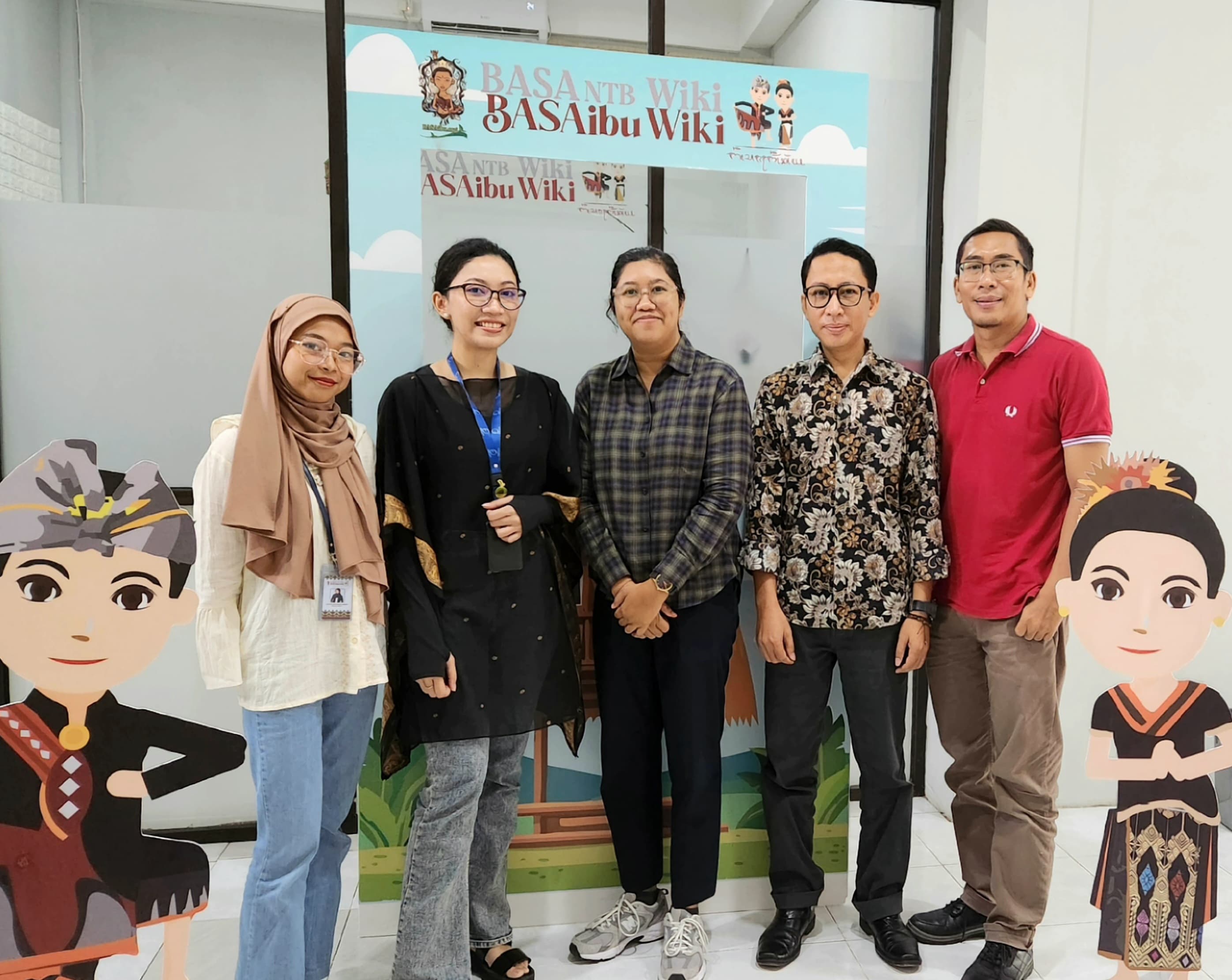 Universitas Bumigora dalam acara BASAibu Wiki